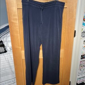 Athleta Navy Elastic Waist Active Pants